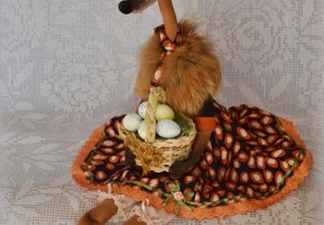 Интерьерная игрушка "Лиса Патрикеевна"