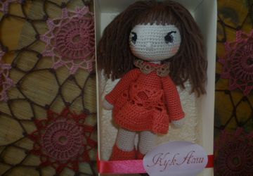 кукла вязаная