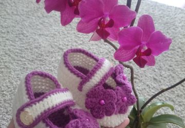 Пинетки  и носочки для малышей в наличии и под заказ