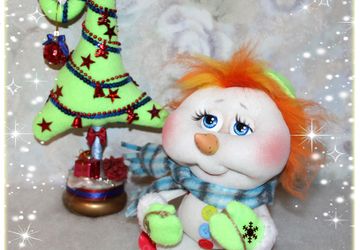 Снеговичок по МК Е. Лаврентьевой