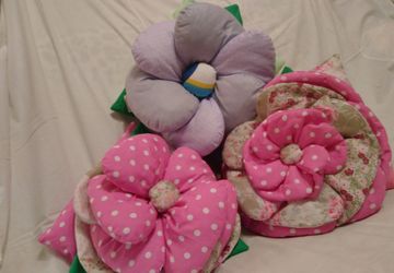 Собери свой подушко-цветник, сделай дом уютнее и мягче!