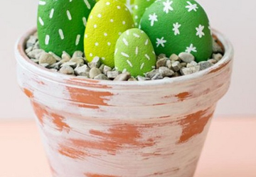 Шутливые кактусы своими руками.