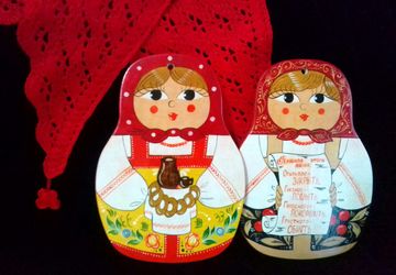 Матрешка (разделочная доска)