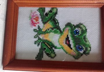 Картина "Лягушечка"