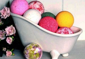 Ароматные бомбочки для ванны