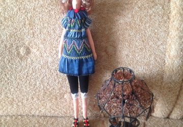 Кукла по типу Тильда ручной работы