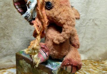 Тедди СЛОНяША,набивка только опилки