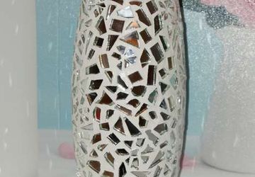 Светильник зеркальный ручной работы