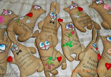 Симпатичные кофейные зверюшки.