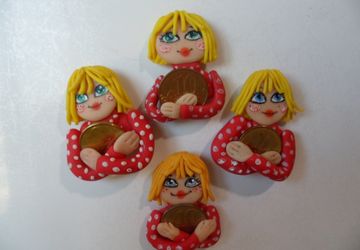 "Домовёнок с денежкой".