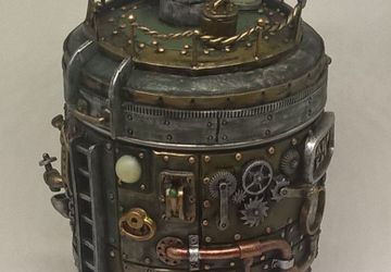 Банка для чая или кофе в стиле стимпанк