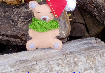 Медвежонок " Новогодний