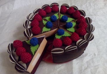 Торт из фетра