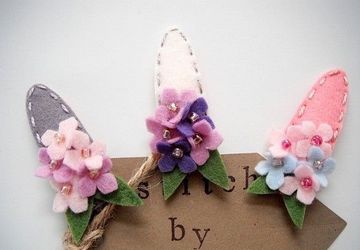 Хэндмейд – цветы из фетра