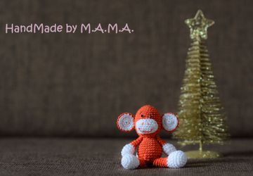 Обезьянка-брелок