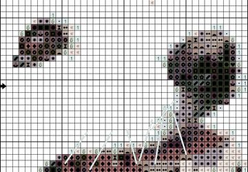 создаю картины для вышивания крестиком