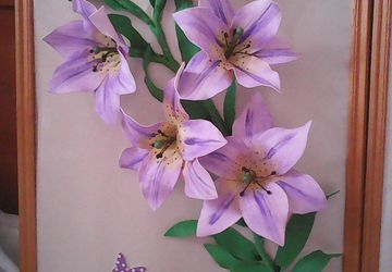 Картина с цветами