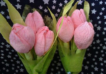 Букетик тюльпанов