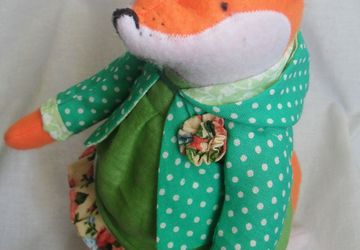 Лиса осенняя краса