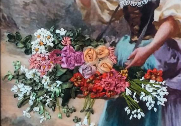 Продавщица цветов