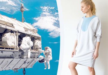 Махровое платье с цветной вставкой COMFORT line by Ksusha Raikova	