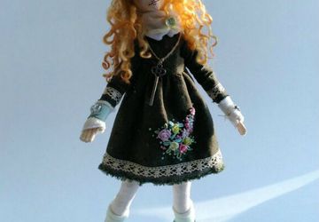 Текстильная кукла. Авторская работа