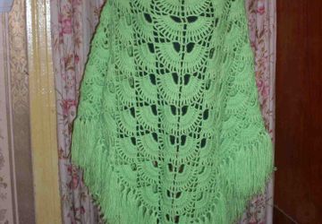 Шаль "Ракушка" на заказ