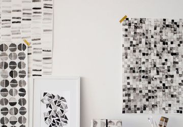 Рисуем картины картофельным штампом