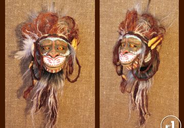 Новогодний сувенир на 2016 год "Шаман обезьян" 