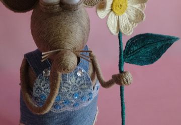 Фигурка "Мышка- Норушка"