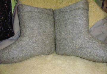 Валенки ручной работы