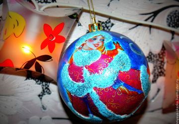 Декупаж шариков