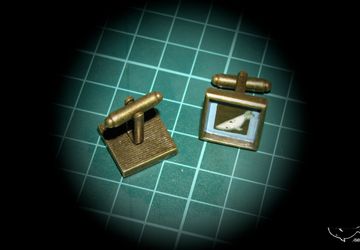 Запонки "Киты"