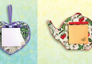 Магнитики на холодильник в технике декупаж