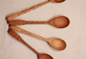 Ложки деревянные резные ручная работа.