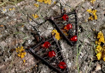 Серьги "Темное братство"