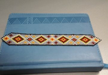 Закладка ромбики