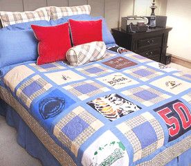 Плед из футболок своими руками!