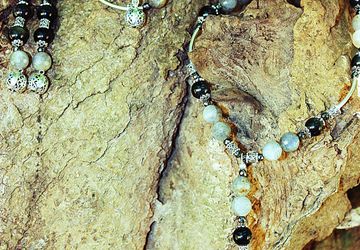 Набор украшений из натуральных камней