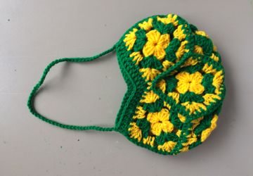 Вязанная сумочка