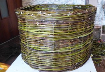 Корзина на клумбу