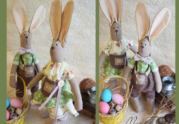 Пасхальные кролики Тильда