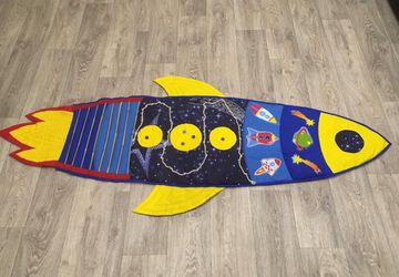 Детский массажный коврик "КОСМОС"