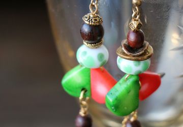 Серьги «Арбузы»