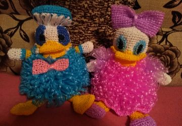 Игрушки-мочалки