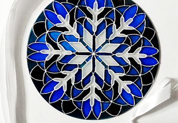 Ловец света (ловушка для солнца) Снежинка