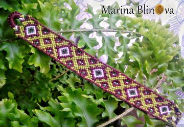 Фенечка с индейскими мотивами