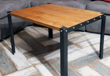 журнальный стол в стиле лофт - 9Болт