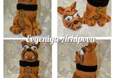 Шкатулка "Бульдожек"