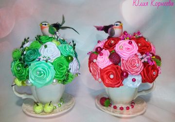 Интерьерная композиция в чайной паре